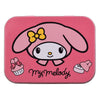 Caja metálica rosa de tiritas con ilustración de My Melody