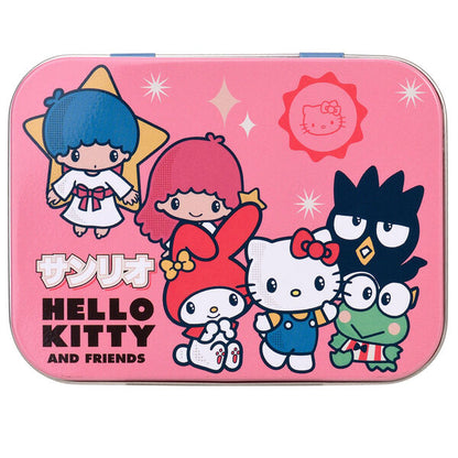 Caja metálica rosa para tiritas Hello Kitty & Friends