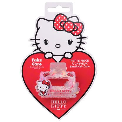 Pinza de pelo rosa de Hello Kitty con lazos y estrellas - 2