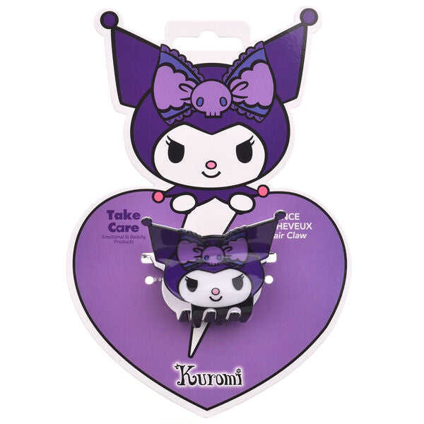 Pinza para el pelo morada con diseño de Kuromi - 2