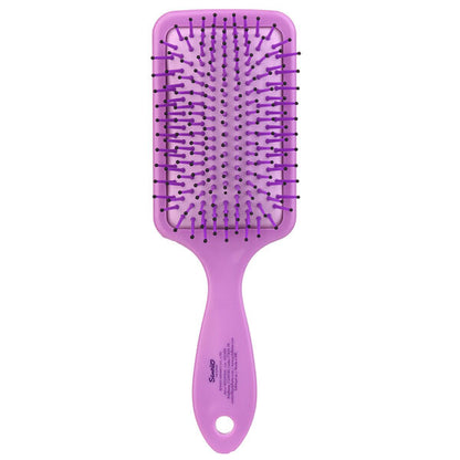 Cepillo para el pelo rosa y morado con diseño de Kuromi - 2