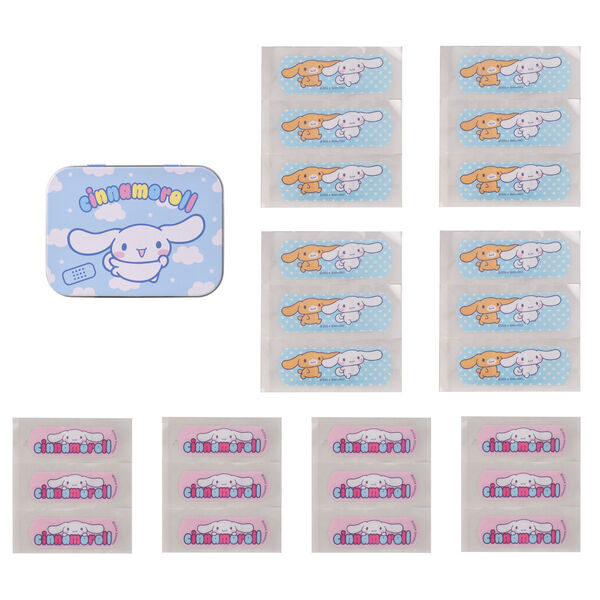 Caja metálica azul de tiritas Cinnamoroll Hello Kitty - 2