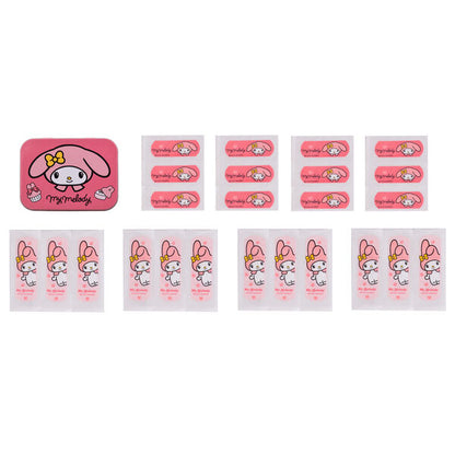 Caja metálica rosa de tiritas con ilustración de My Melody - 2