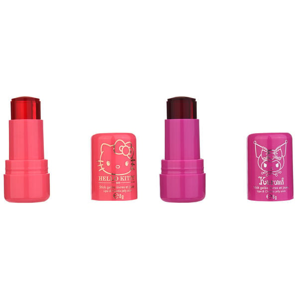 Colorete labial Hello Kitty y Kuromi en formato stick - 2