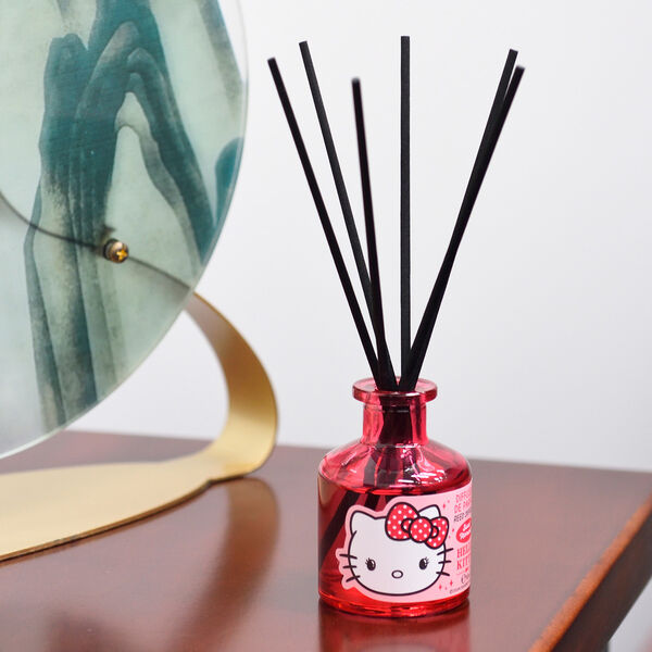 Ambientador mikado Hello Kitty de 50 ml con varillas negras - 4