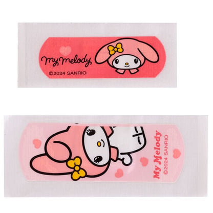 Caja metálica rosa de tiritas con ilustración de My Melody - 4