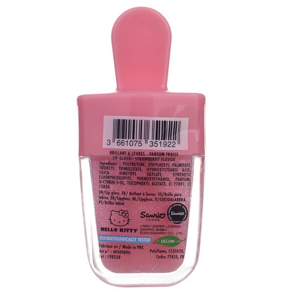 Brillo de labios rosa Hello Kitty TAKE CARE de 5,5 ml - 5