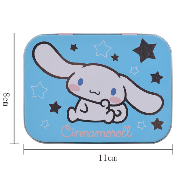 Caja metálica azul de tiritas Cinnamoroll Hello Kitty - 5