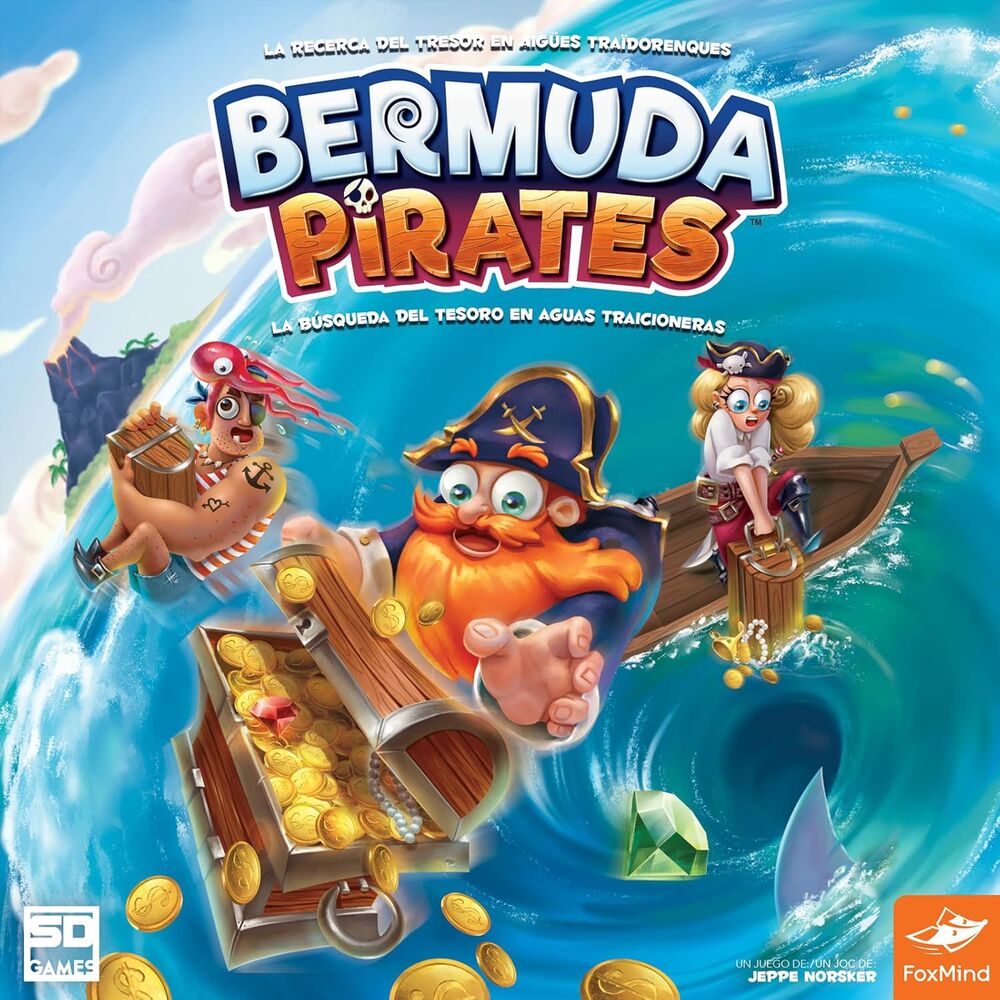 Caja del juego de mesa Bermuda Piratas de SD Games - 3