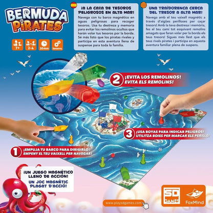 Caja del juego de mesa Bermuda Piratas de SD Games - 5