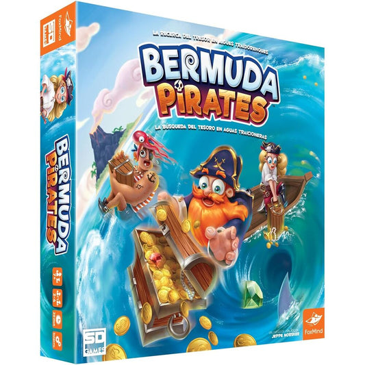 Caja del juego de mesa Bermuda Piratas de SD Games
