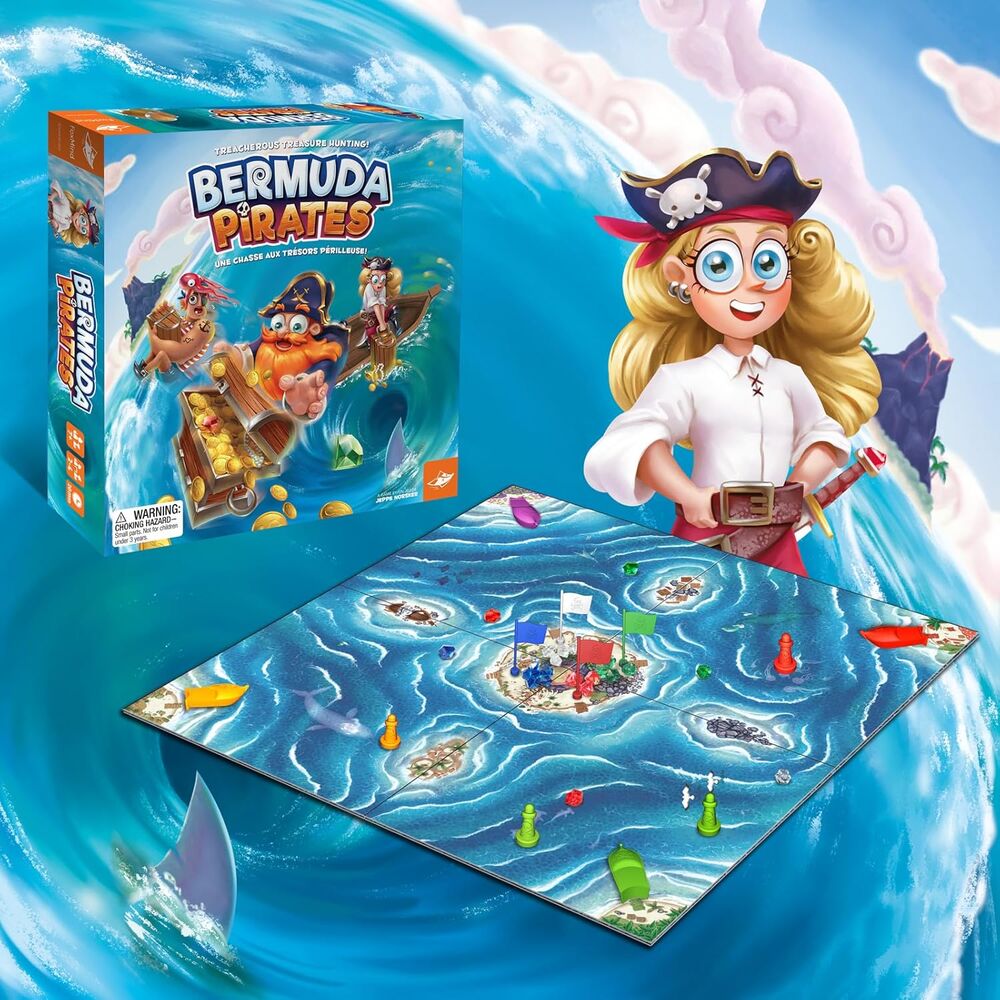 Caja del juego de mesa Bermuda Piratas de SD Games - 6
