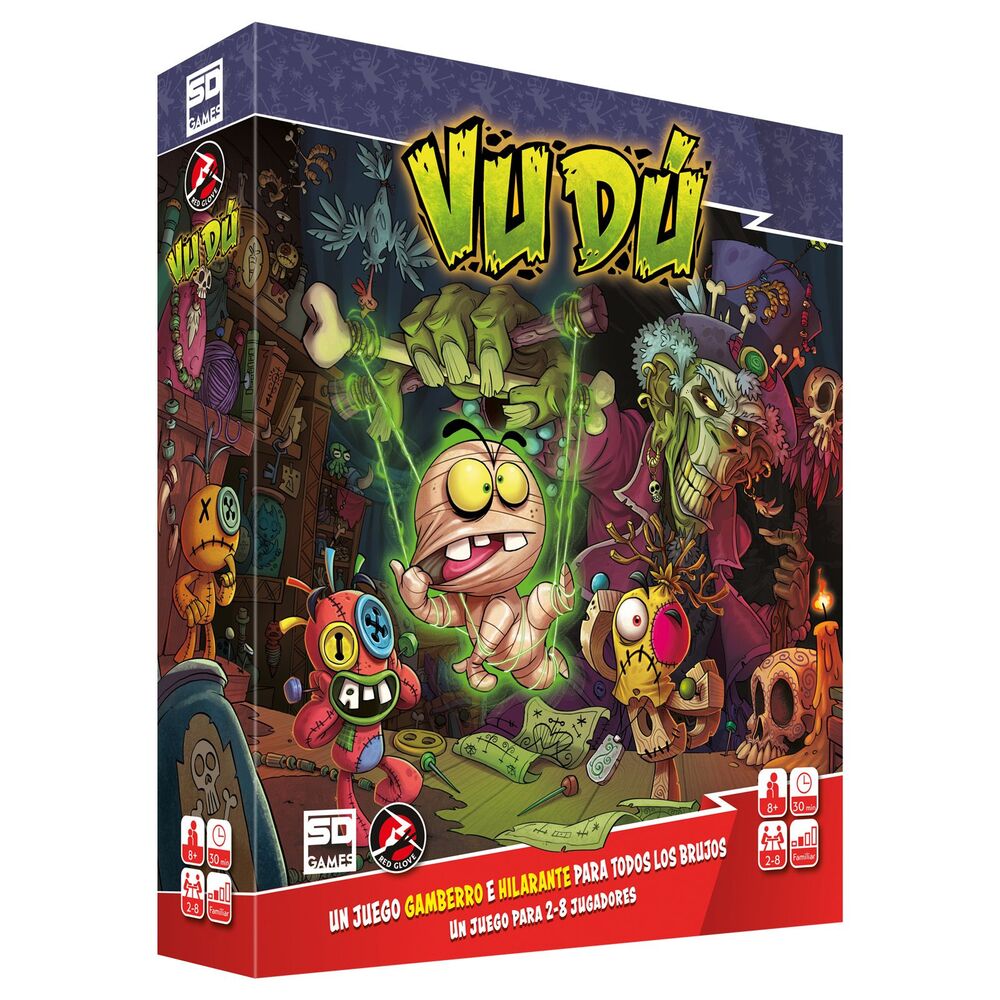 Caja del juego de mesa Vudú de SD GAMES