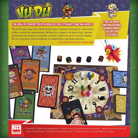 Caja del juego de mesa Vudú de SD GAMES - 4