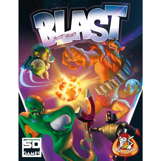 Caja del juego de cartas Blast de SD GAMES con ambientación espacial - 5