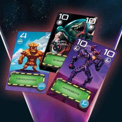 Caja del juego de cartas Blast de SD GAMES con ambientación espacial - 2