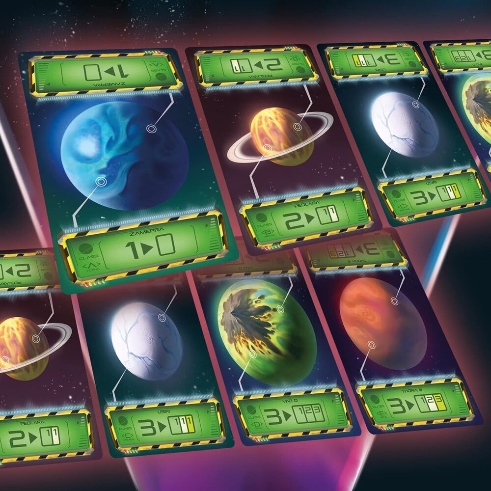 Caja del juego de cartas Blast de SD GAMES con ambientación espacial - 3