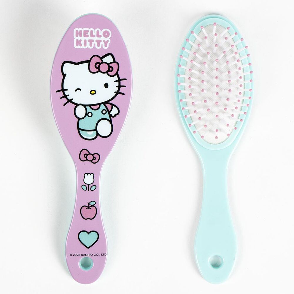 Neceser escolar Hello Kitty rosa con cepillo y toalla - 6