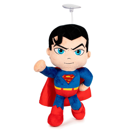 Peluche de Superman DC Comics de 32 cm con traje azul, rojo y capa