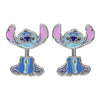 Pendientes esmaltados de chaqueta con diseño de Stitch Disney