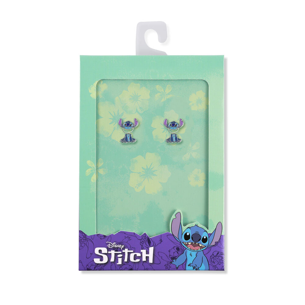 Pendientes esmaltados de chaqueta con diseño de Stitch Disney - 3