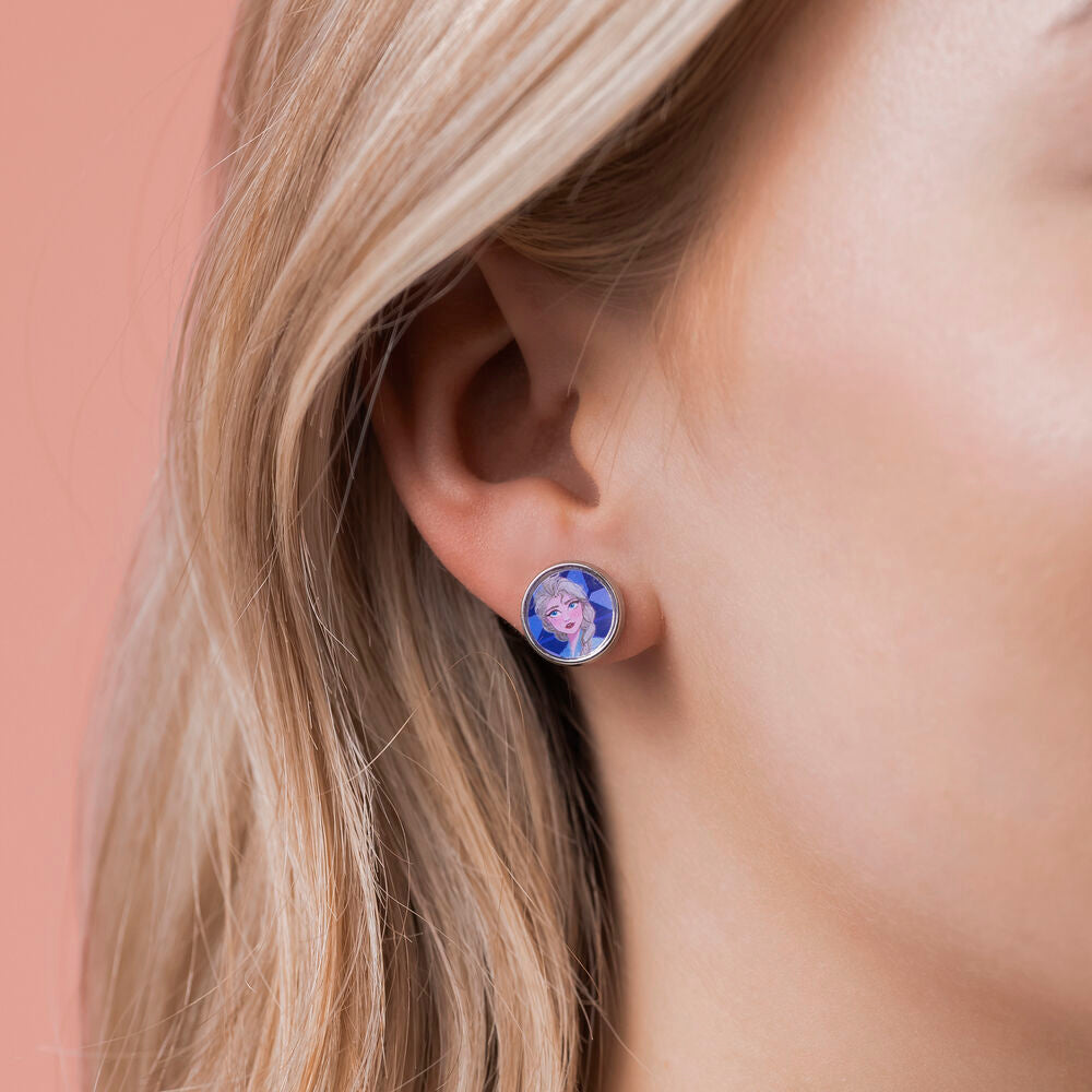 Set de pendientes Frozen con copos de nieve, Olaf, Elsa y Anna - 3