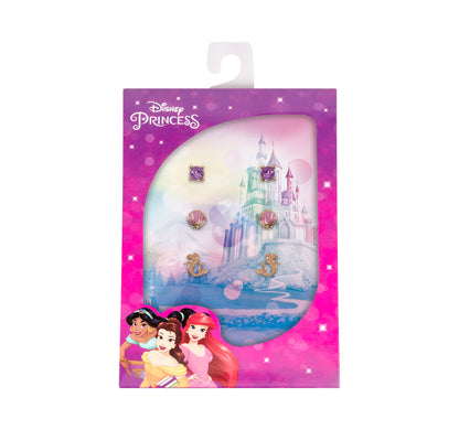 Set de tres pares de pendientes Disney La Sirenita con piedras, conchas y siluetas de Ariel - 2