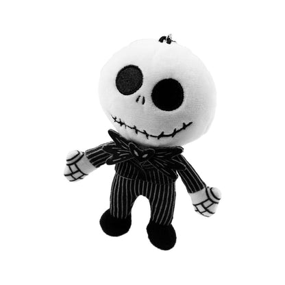 Llavero de peluche 3D de Jack Skellington con traje de rayas - 3