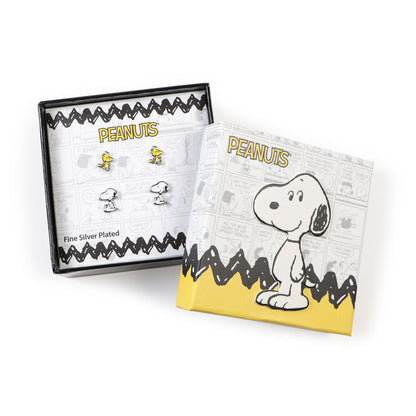 Set de pendientes de Snoopy y Woodstock en dos diseños - 2