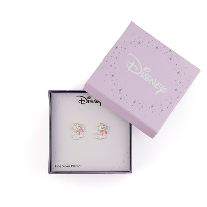 Pendientes de Marie de Los Aristogatos Disney con lazo rosa - 2