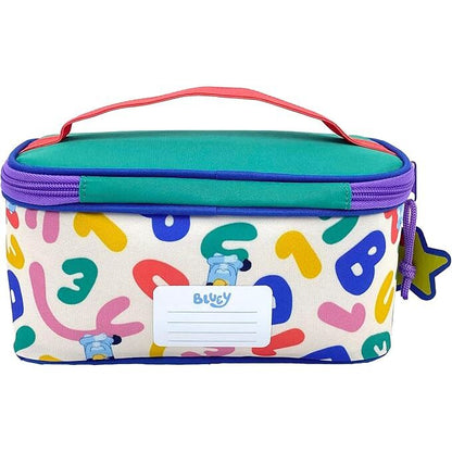 Neceser Rainbow Bluey con arcoíris, estrellas y personajes - 4