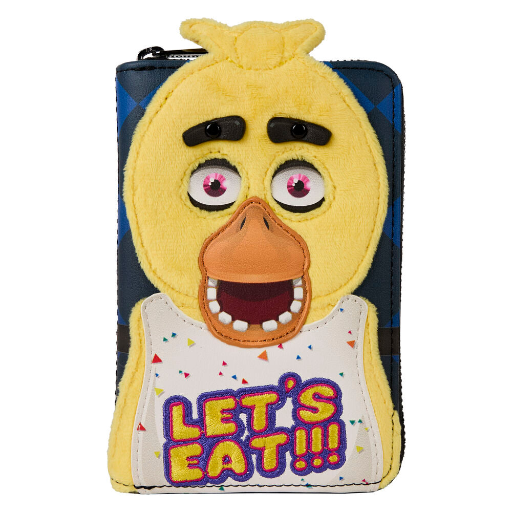 Cartera Loungefly de Five Nights at Freddy's con diseño amarillo Let's Eat - 3