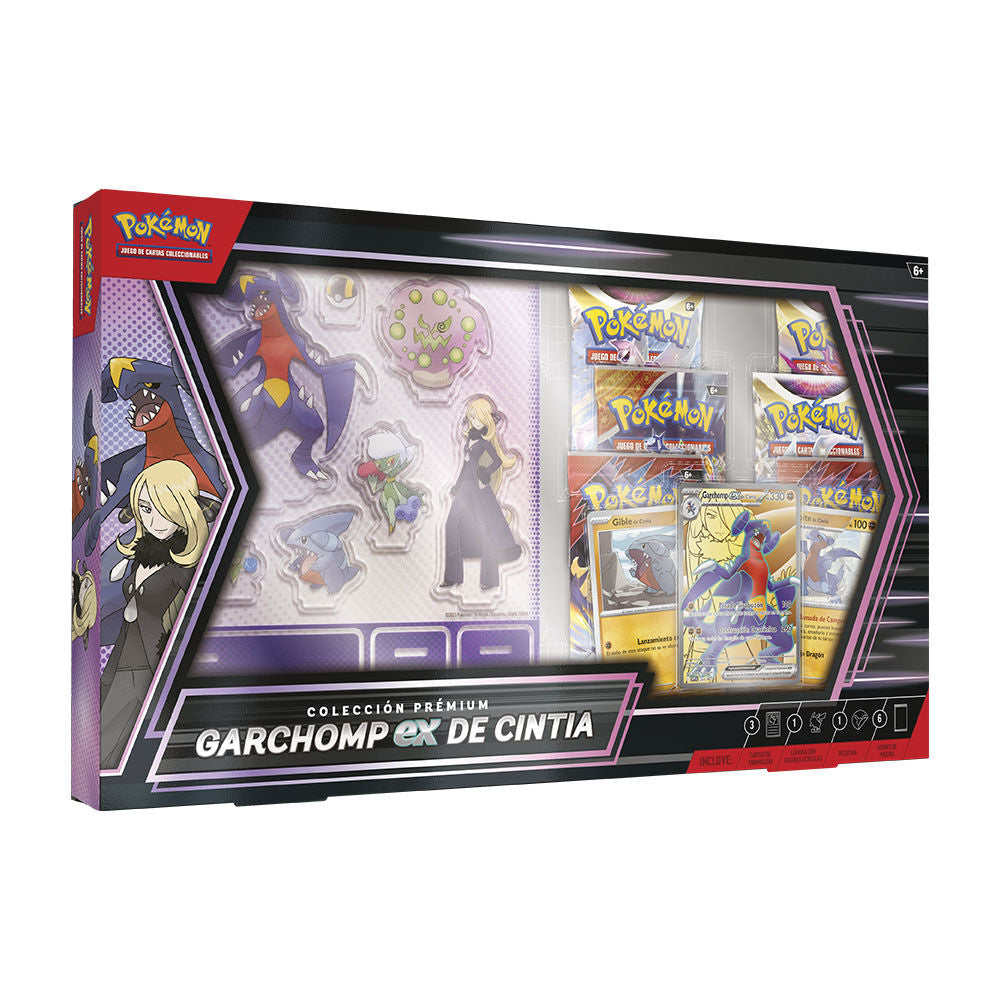 Colección Premium Garchomp ex de Cintia Pokémon JCC - 2