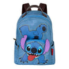 Mochila azul de Stitch Disney con bolsillos