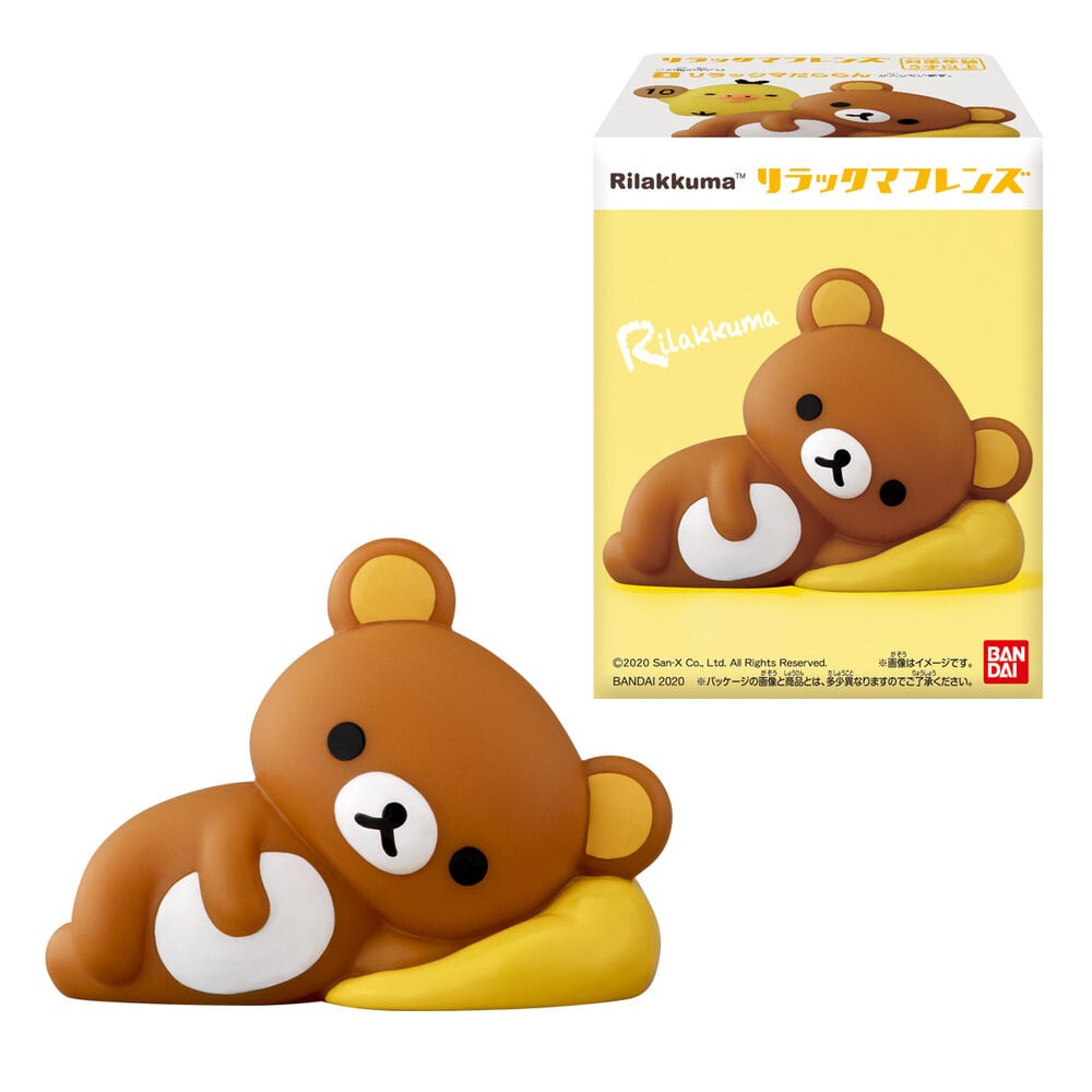 Colección de seis figuras Rilakkuma Friends de BANDAI - 3