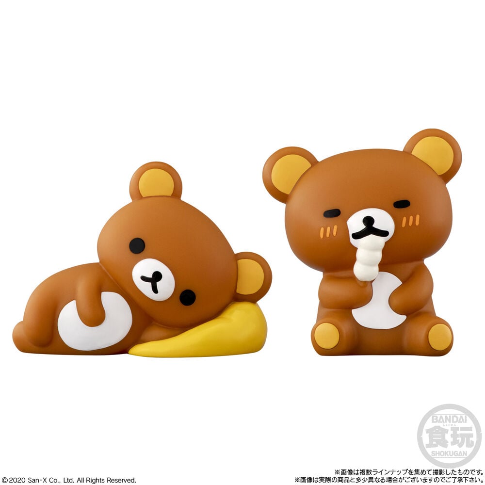 Colección de seis figuras Rilakkuma Friends de BANDAI - 7