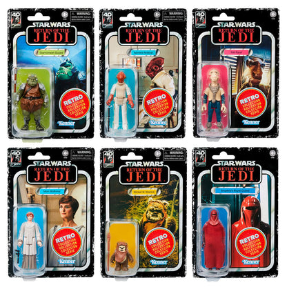 Set Retro Hasbro de seis figuras de Star Wars El Retorno del Jedi - 2