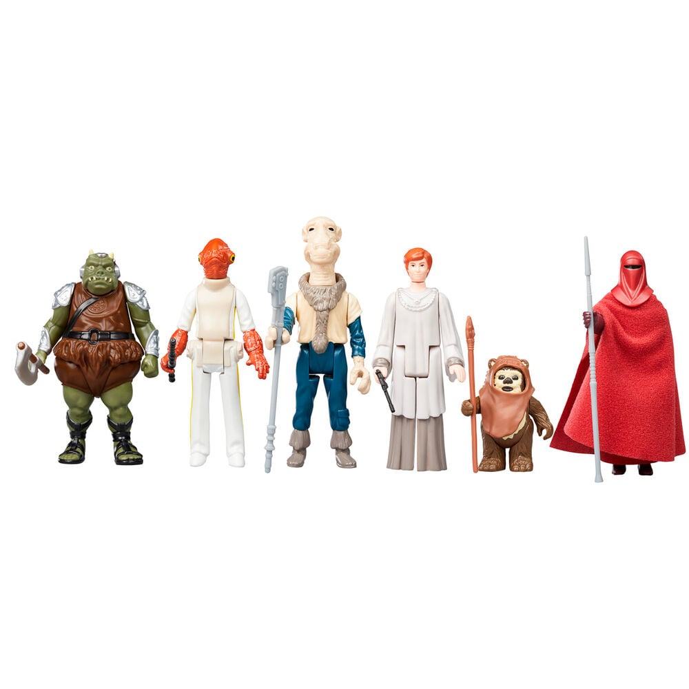 Set Retro Hasbro de seis figuras de Star Wars El Retorno del Jedi - 5