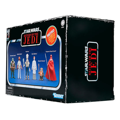 Set Retro Hasbro de seis figuras de Star Wars El Retorno del Jedi - 6
