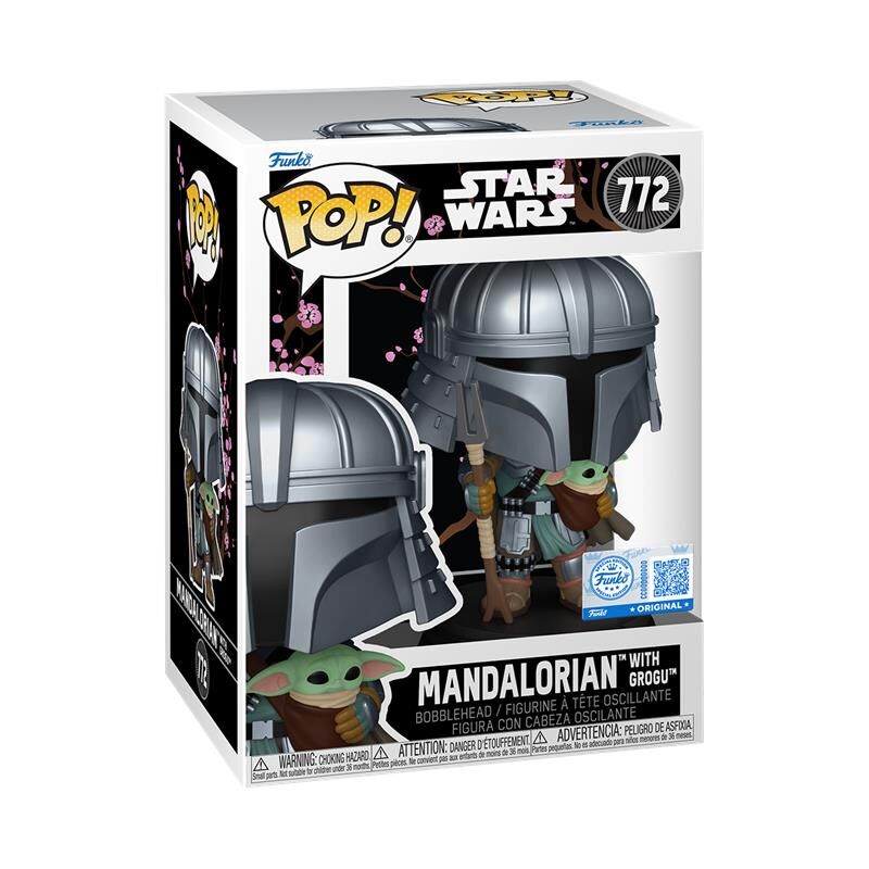 Figura Funko POP! Mandalorian con Grogu Star Wars Impressions