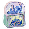 Mochila escolar Disney de Stitch en tonos lila y verde agua