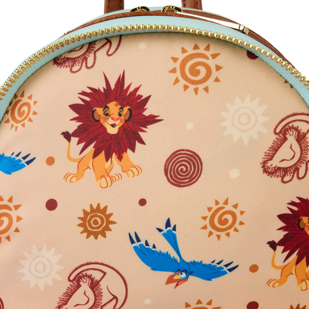 Mochila turquesa Loungefly de Disney El Rey León - 3