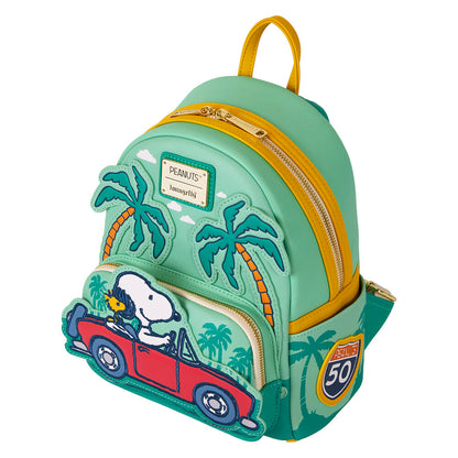 Mochila Loungefly de Snoopy y Woodstock en coche rojo - 2