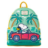 Mochila Loungefly de Snoopy y Woodstock en coche rojo