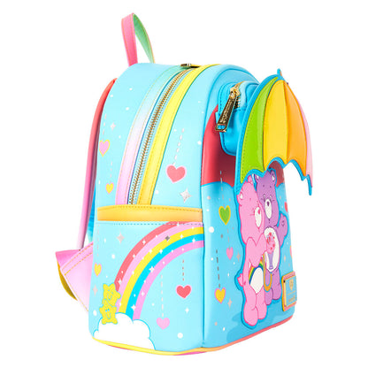 Mochila arcoíris Loungefly de Care Bears con dos Osos Amorosos - 3