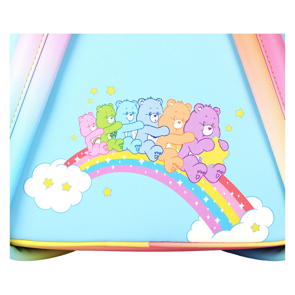 Mochila arcoíris Loungefly de Care Bears con dos Osos Amorosos - 6