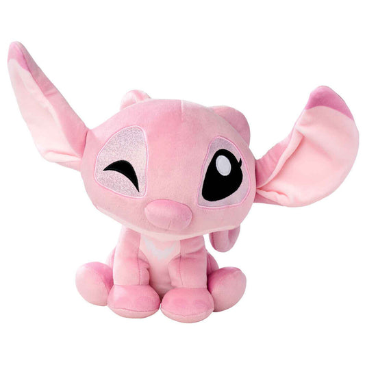 Peluche rosa de Angel de Stitch Disney Doorables sentado
