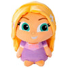 Peluche Doorables de Rapunzel Disney con vestido morado y cabello rubio