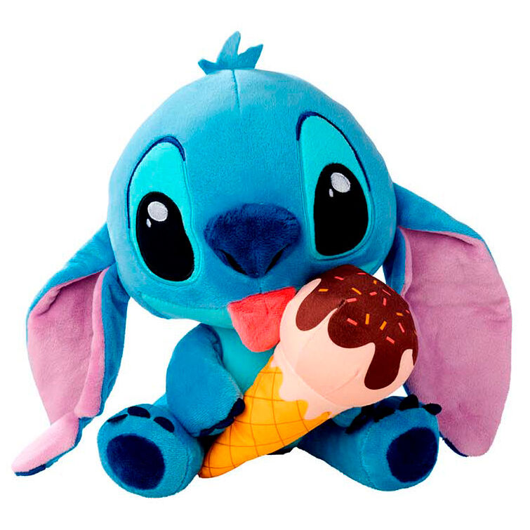 Peluche de Stitch Disney con un helado