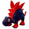 Peluche Spin Stegosaurus de Spidey Marvel en rojo y azul marino